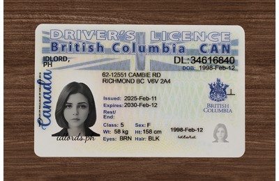 British Columbia (B.C.) Fake IDs (2025 Version)