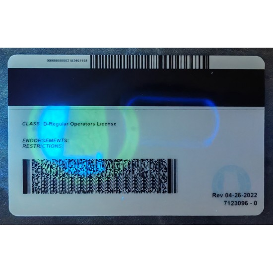 Alabama (AL) Fake Dirvers Licence