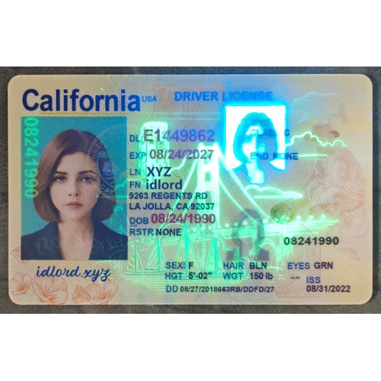 California (CA) Fake IDs