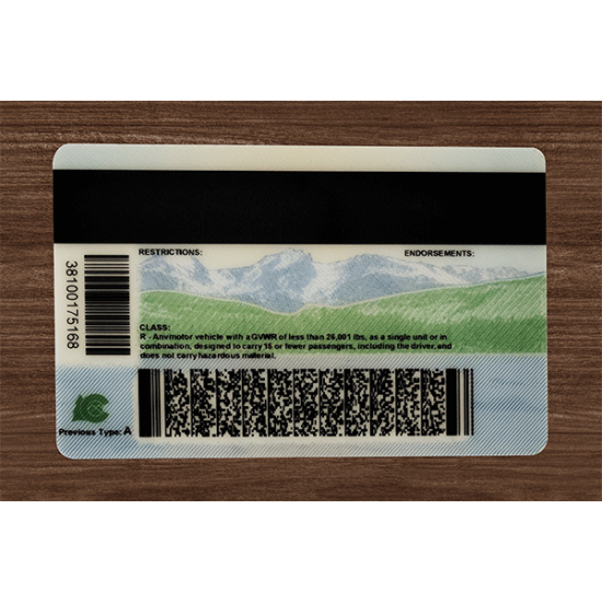 Colorado (CO) Fake IDs