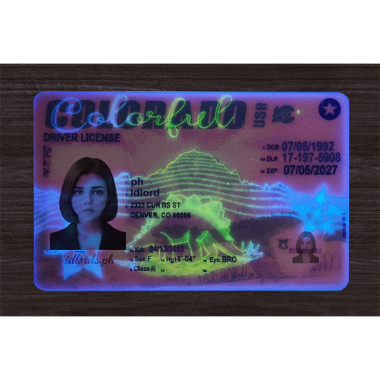 Colorado (CO) Fake IDs
