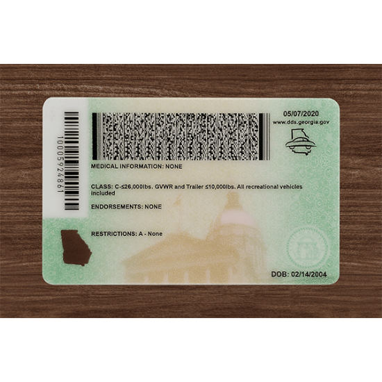 Georgia (GA) Fake IDs (2025 version)