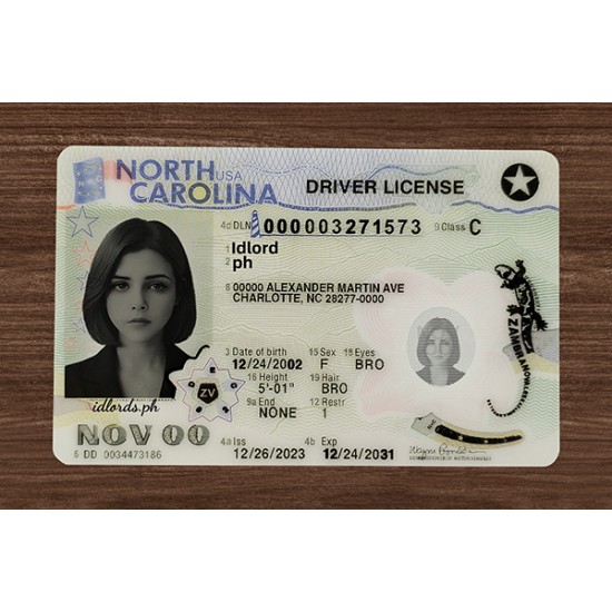 North Carolina (NC) Fake IDs (2025 Version)