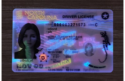 North Carolina (NC) Fake ID (2025 Version)