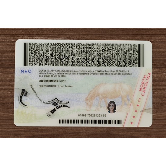 North Carolina (NC) Fake IDs (2025 Version)