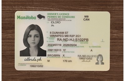 Manitoba (Man) Fake ID (2026 Version)