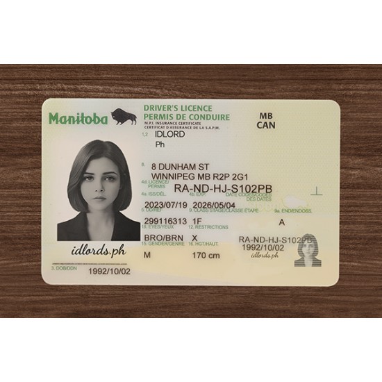 Manitoba (Man) Fake ID (2026 Version)