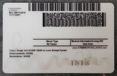 Illinois (IL) Fake IDs