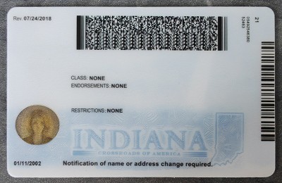 Indiana (IN) Fake IDs