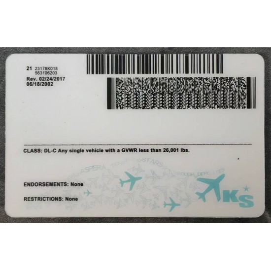 Kansas (KS) Fake IDs