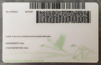 Nebraska (NE) Fake Dirvers Licence