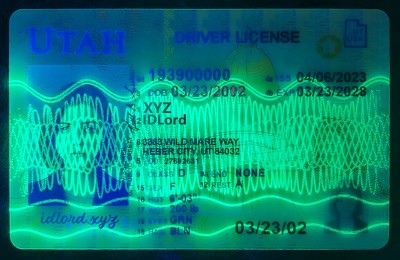Utah (UT) Fake ID