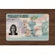 Green Card Fake id front side