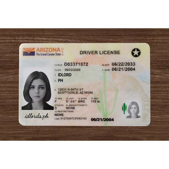 Arizona (AZ) Fake IDs (2025 Version)