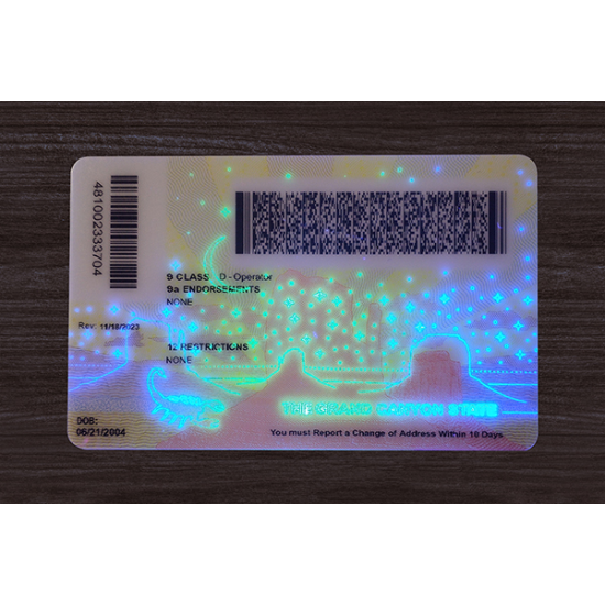 Arizona (AZ) Fake IDs (2025 Version)