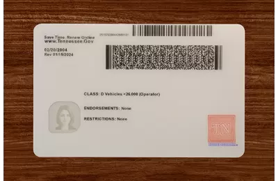 Tennessee (TN) Fake ID  (2025 Version)